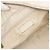 CHANEL Borsa a Mano Choco Bar Pelle Bianca Argento CC Auth 178206 Bianco - vista 18