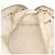 CHANEL Borsa a Mano Choco Bar Pelle Bianca Argento CC Auth 178206 Bianco - vista 20