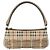 Borsa a spalla Nova Check in PVC Beige Oro Auth bs35011 di BURBERRY D'oro - vista 2