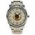 PERRELET Doppelrotor-Uhr Zweifarbendesign Nr. 45 Edelstahl Auth am6930SM Silber