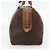 Céline Bolsa de mão em lona Macadam CELINE em couro PVC marrom e dourado Auth ka4217 - vista 3