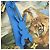 LOUIS VUITTON Collezione Masters Keepall Bandouliere 50 M43344 LV Auth 167273SM Blu - vista 22