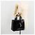 Borsa a mano GUCCI in pelle verniciata nera e argento 000 2058 0504 5 Auth 177486 Nero - vista 21