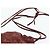 Borsa a Spalla Bottega Veneta Camoscio Bordeaux Oro Auth bs34964 D'oro Bordò - vista 8