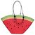 LOEWE Wassermelon Tote Bag Raffia 2-Wege Rot Auth 177162SAV - Ansicht 2