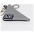 LOUIS VUITTON Monogram Satellite Portachiavi Charm Argento MP2217 LV Auth 167268M - vista 14