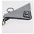 LOUIS VUITTON Monogram Satellite Portachiavi Charm Argento MP2217 LV Auth 167268M - vista 8