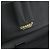 CHANEL Clutch Choco Bar Camelia in Pelle di Agnello Nero Oro CC Auth 177325A D'oro - vista 12