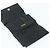CHANEL Clutch Choco Bar Camelia in Pelle di Agnello Nero Oro CC Auth 177325A D'oro - vista 13
