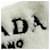 PRADA Borsa a Mano Pile Bianco Argento Auth 177111M - vista 21