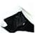 PRADA Borsa a Mano Pile Bianco Argento Auth 177111M - vista 24