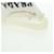 PRADA Borsa a Mano Pile Bianco Argento Auth 177111M - vista 7