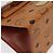 MCM Vicetos Logogram Borsa a Mano PVC Pelle Marrone Oro Auth 177665A D'oro - vista 11