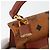 MCM Vicetos Logogram Borsa a Mano PVC Pelle Marrone Oro Auth 177665A D'oro - vista 15