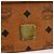 MCM Vicetos Logogram Borsa a Mano PVC Pelle Marrone Oro Auth 177665A D'oro - vista 17