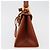 MCM Vicetos Logogram Borsa a Mano PVC Pelle Marrone Oro Auth 177665A D'oro - vista 4