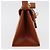 MCM Vicetos Logogram Borsa a Mano PVC Pelle Marrone Oro Auth 177665A D'oro - vista 6