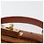 MCM Vicetos Logogram Borsa a Mano PVC Pelle Marrone Oro Auth 177665A D'oro - vista 9