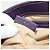 Bulgari Borsa Tote BVLGARI Logo Mania Canvas Beige Oro Viola Auth 177564A D'oro Porpora - vista 11