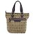 Bulgari Borsa Tote BVLGARI Logo Mania Canvas Beige Oro Viola Auth 177564A D'oro Porpora - vista 13