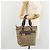 Bulgari Borsa Tote BVLGARI Logo Mania Canvas Beige Oro Viola Auth 177564A D'oro Porpora - vista 27