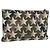 VALENTINO Pochette Camouflage in Nylon Khaki Argento Auth bs35068A Cachi