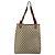 Borsa Gucci GG Supreme Web Sherry Line PVC Beige Rosso Verde 39 02 003 Auth 177499 - vista 3