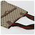 Borsa Gucci GG Supreme Web Sherry Line PVC Beige Rosso Verde 39 02 003 Auth 177499 - vista 6