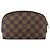 LOUIS VUITTON Pochette Cosmetica PM Damier Ebene N47516 Auth LV 178953 - vista 2