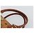 MCM Vicetos Logogram Borsa a Mano in Pelle PVC Marrone Oro Auth BA12357A D'oro - vista 8