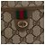 Borsa Sherry Line GG Supreme Web di GUCCI in PVC beige e oro 89 02 077 Auth 178937 D'oro - vista 14