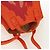 Hammock LOEWE - Bolsa Hamaca Calcifer Nugget de Cuero Naranja Auth am11499SM de Studio Ghibli Dorado - vista 14