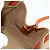 Hammock LOEWE - Bolsa Hamaca Calcifer Nugget de Cuero Naranja Auth am11499SM de Studio Ghibli Dorado - vista 26