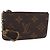 LOUIS VUITTON Pochette Cles Monogram Portamonete M62650 LV Auth 178975 Monogramma