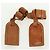 LOUIS VUITTON Powanie Namensschild Leder 10er Set Beige LV Auth 167218 - Ansicht 10