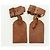LOUIS VUITTON Powanie Namensschild Leder 10er Set Beige LV Auth 167218 - Ansicht 7