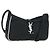 Borsa a Spalla in Nylon Nera Auth 178069SAM di SAINT LAURENT Nero