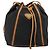 Saint Laurent Borsa a Spalla PVC Nera Oro Auth 178070 Nero D'oro - vista 2