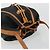 Saint Laurent Borsa a Spalla PVC Nera Oro Auth 178070 Nero D'oro - vista 6