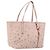 Jimmy Choo Borsa Tote in Pelle Rosa Argento Auth BA12429A