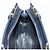 Borsa a mano in tela Trotter Christian Dior blu navy oro Auth 178015 D'oro - vista 18