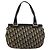 Borsa a mano in tela Trotter Christian Dior blu navy oro Auth 178015 D'oro - vista 3