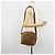 LOEWE Borsa a Spalla Anagram Suede Oro Beige Auth 178167 D'oro - vista 18