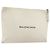 Clutch BAG BALENCIAGA in pelle bianca e argento 485110 Auth BA12446 Bianco