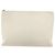 Clutch BAG BALENCIAGA in pelle bianca e argento 485110 Auth BA12446 Bianco - vista 2