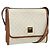 Céline Borsa a spalla in tela Macadam CELINE in pelle PVC bianca e oro Auth 177197 Bianco D'oro