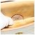 Céline Borsa a spalla in tela Macadam CELINE in pelle PVC bianca e oro Auth 177197 Bianco D'oro - vista 12