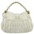 Borsa a Spalla Miu Miu Matelassé in Pelle Bianca e Oro Auth 178993 Bianco D'oro - vista 2