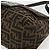 FENDI Zucca Canvas Mamma Baguette Schultertasche Schwarz Braun Auth 179060V - Ansicht 14