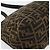 FENDI Zucca Canvas Mamma Baguette Schultertasche Schwarz Braun Auth 179060V - Ansicht 17